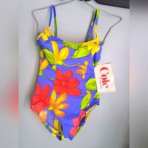 Vintage Cole of California One Piece Swimsuit  🩱New with tags! Size 10